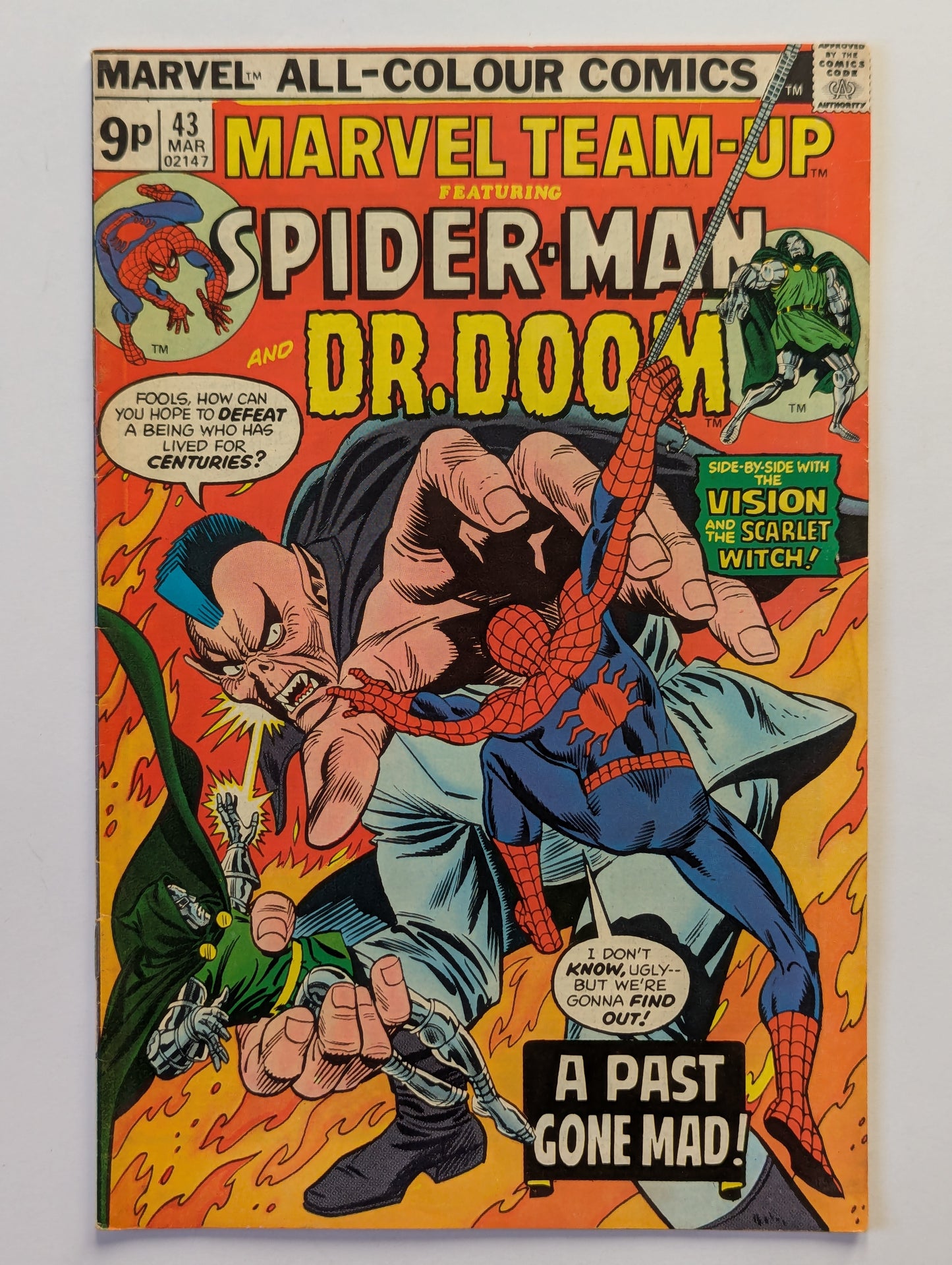 Marvel Team-Up #43 Marvel Comic Book
