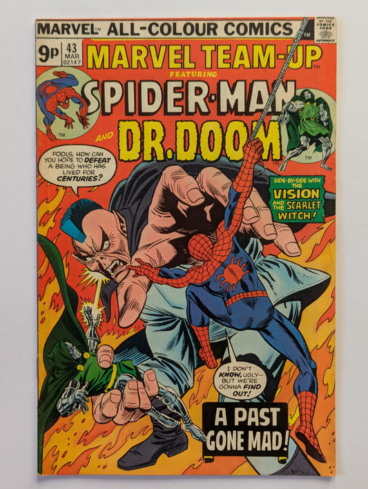 Marvel Team-Up #43 Marvel Comic Book