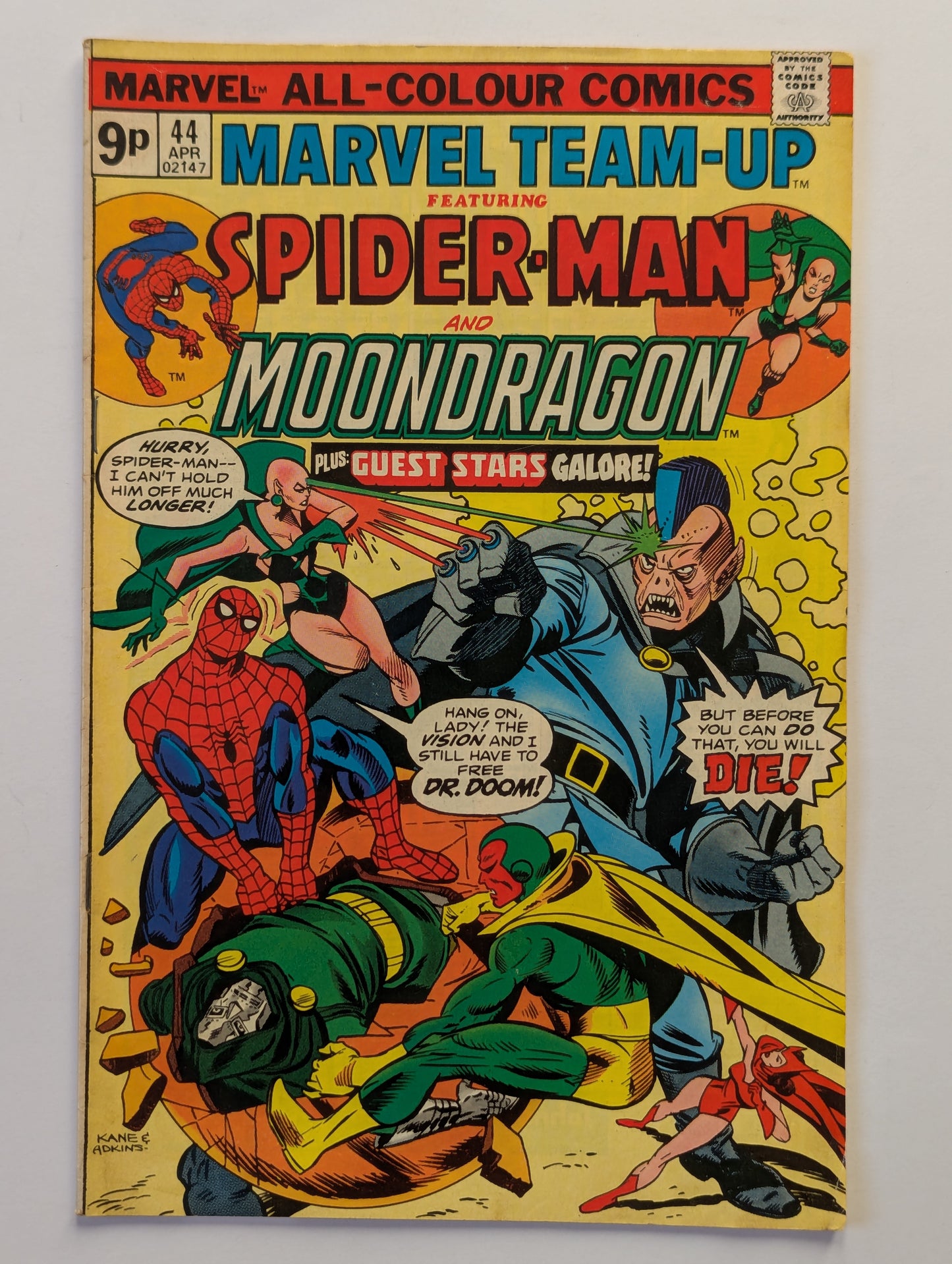 Marvel Team-Up #44 Marvel Comic Book