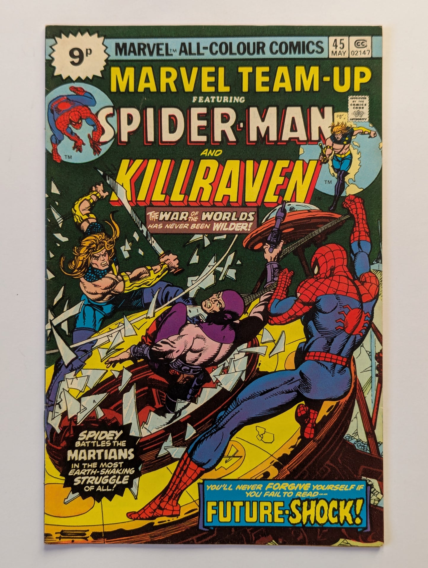 Marvel Team-Up #45 Marvel Comic Book