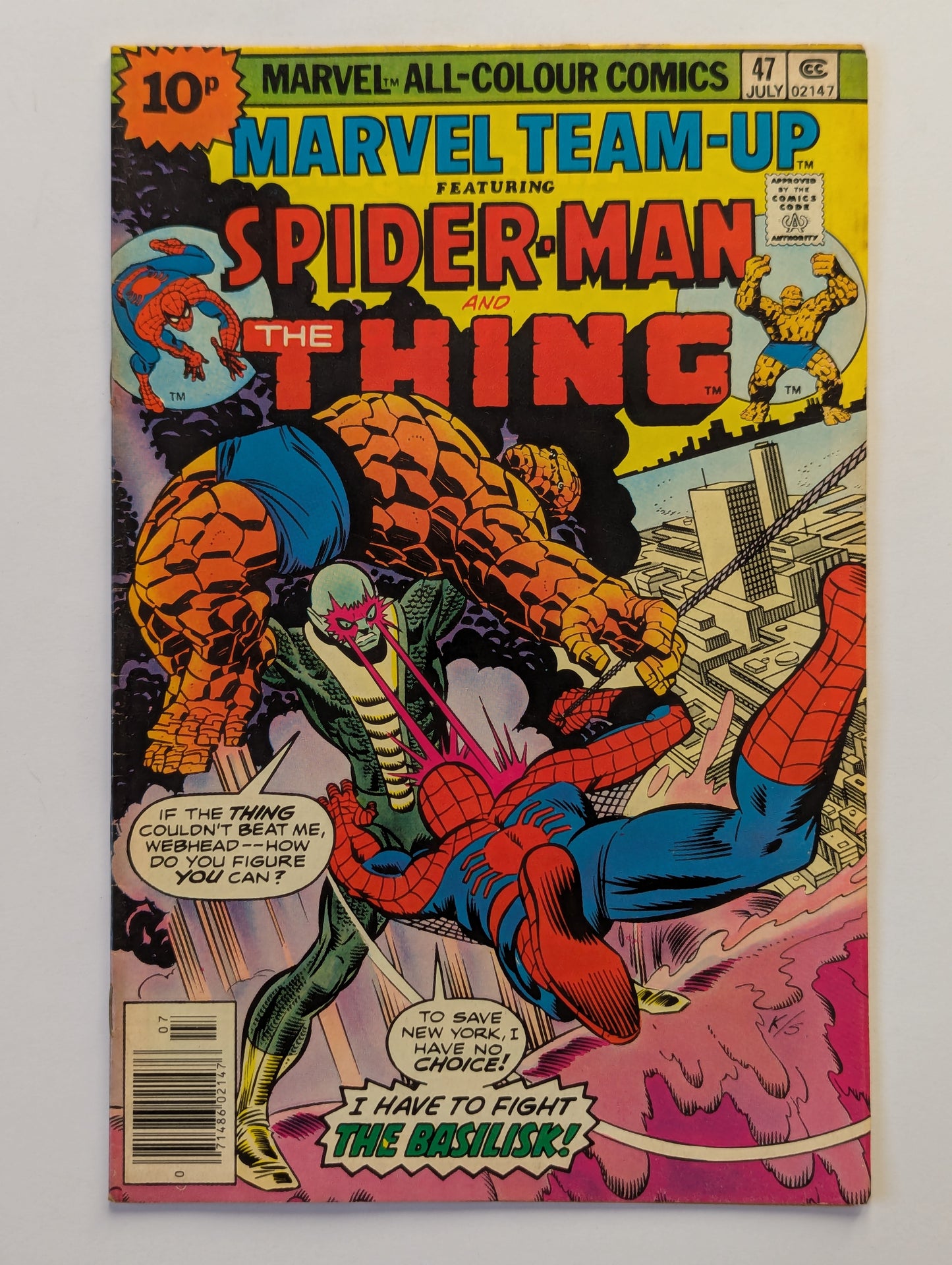Marvel Team-Up #47 Marvel Comic Book