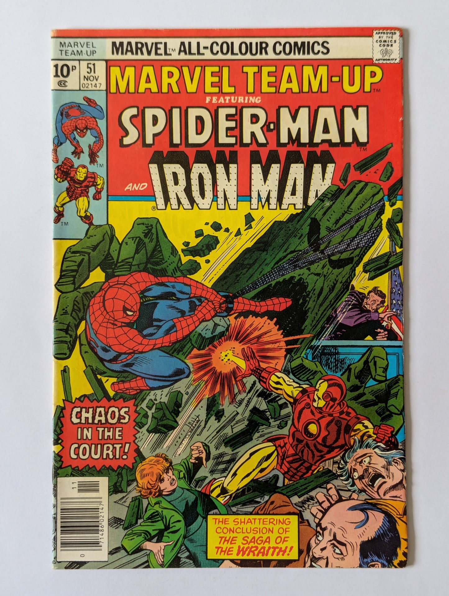 Marvel Team-Up #51 Marvel Comic Book
