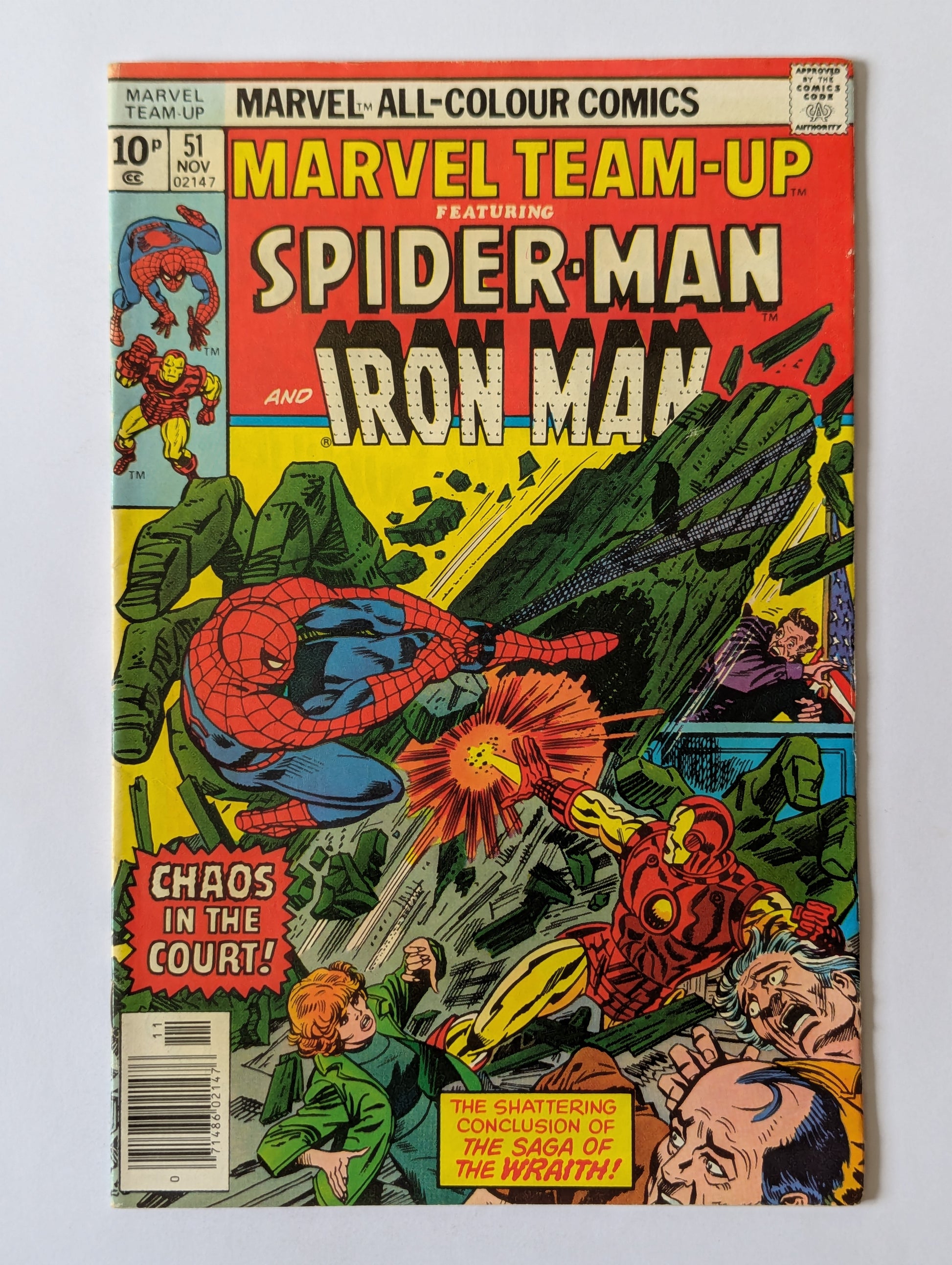 Marvel Team-Up #51 Marvel Comic Book