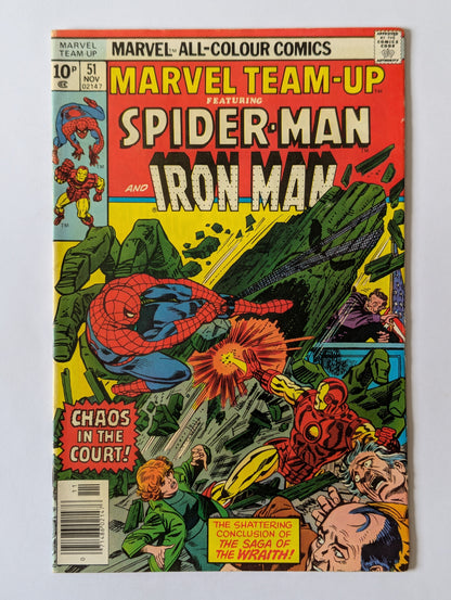 Marvel Team-Up #51 Marvel Comic Book