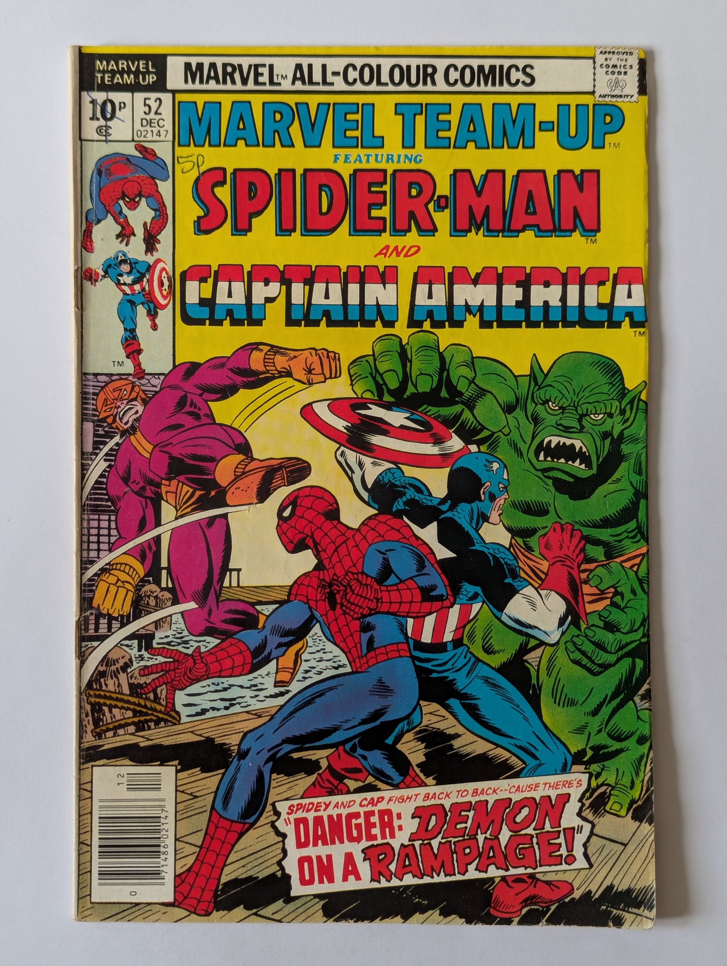 Marvel Team-Up #52 Marvel Comic Book