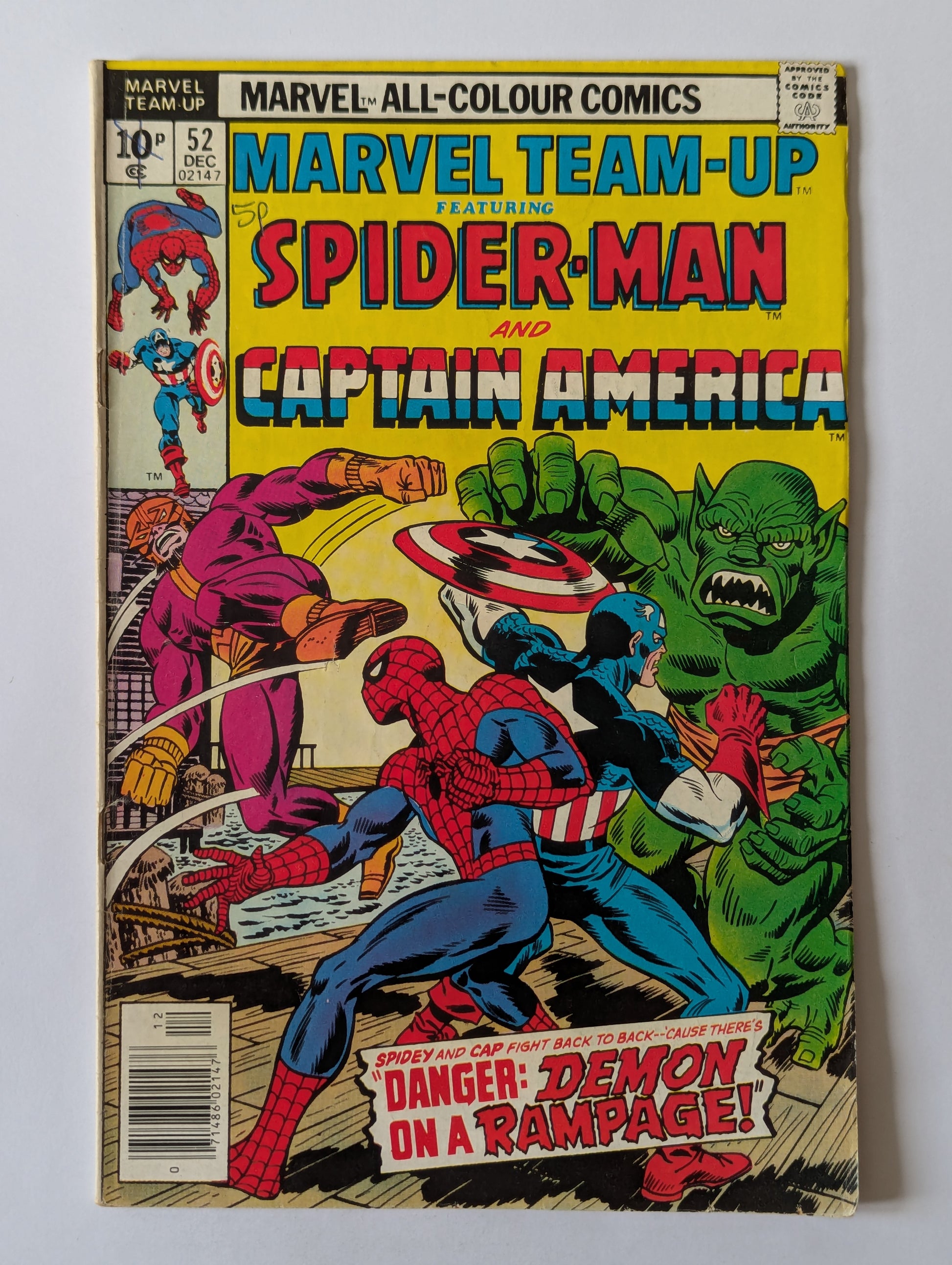 Marvel Team-Up #52 Marvel Comic Book
