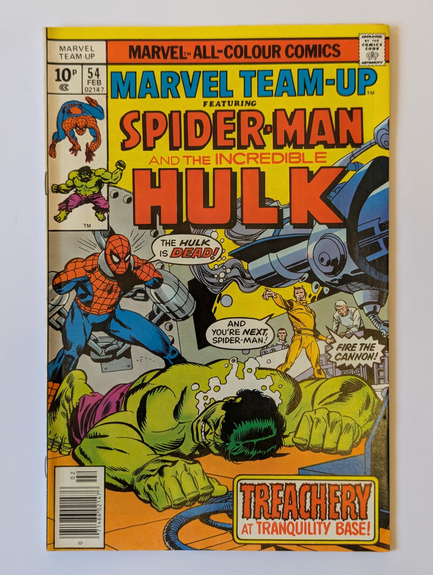 Marvel Team-Up #54 Marvel Comic Book