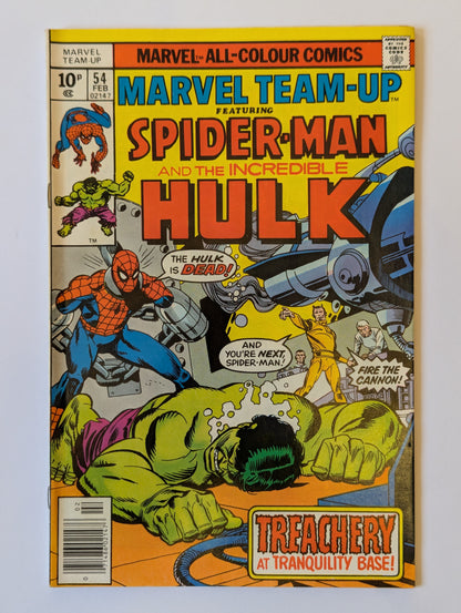 Marvel Team-Up #54 Marvel Comic Book