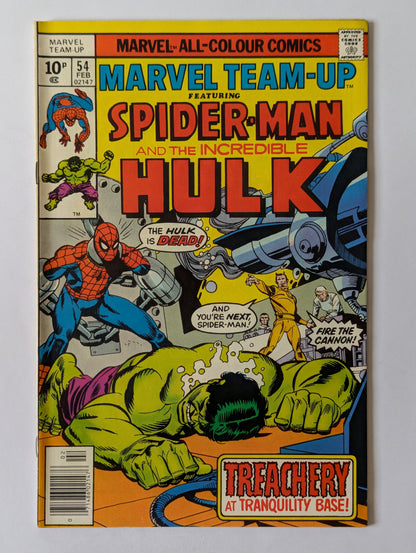 Marvel Team-Up #54 Marvel Comic Book