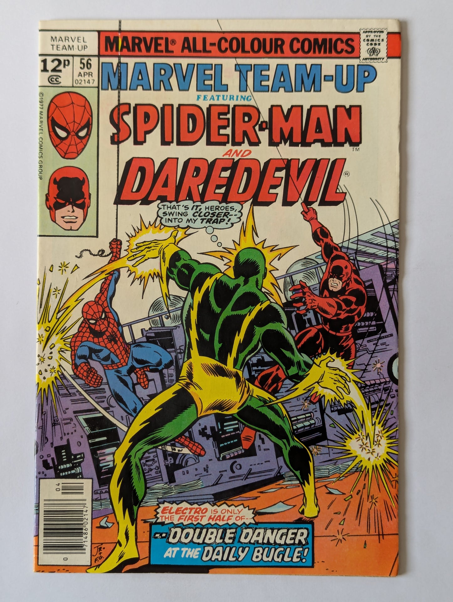 Marvel Team-Up #56 Marvel Comic Book