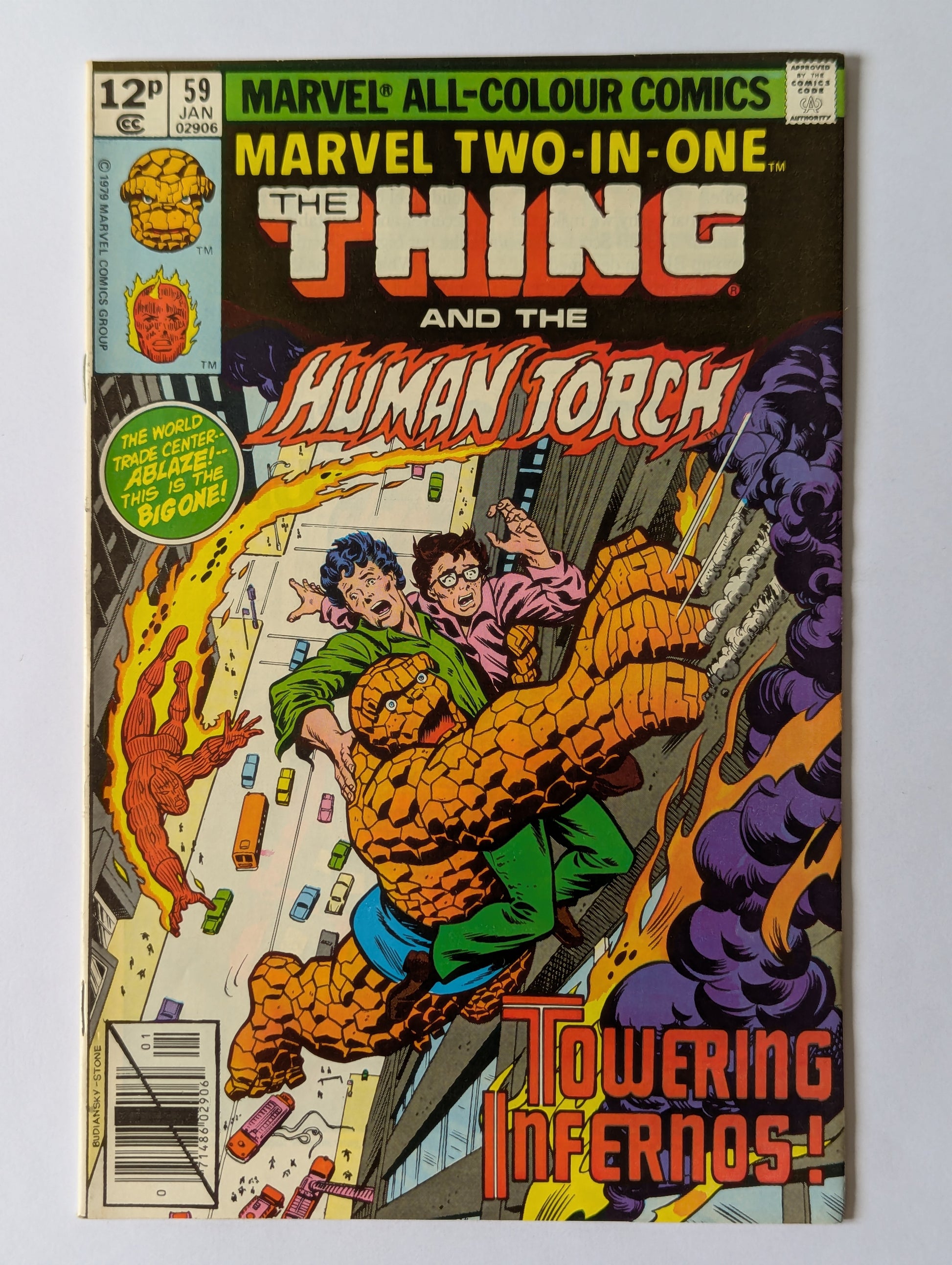 Marvel Two In One #59 Marvel Comic Book