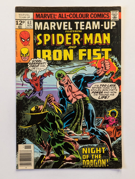 Marvel Team-Up #63 Marvel Comic Book