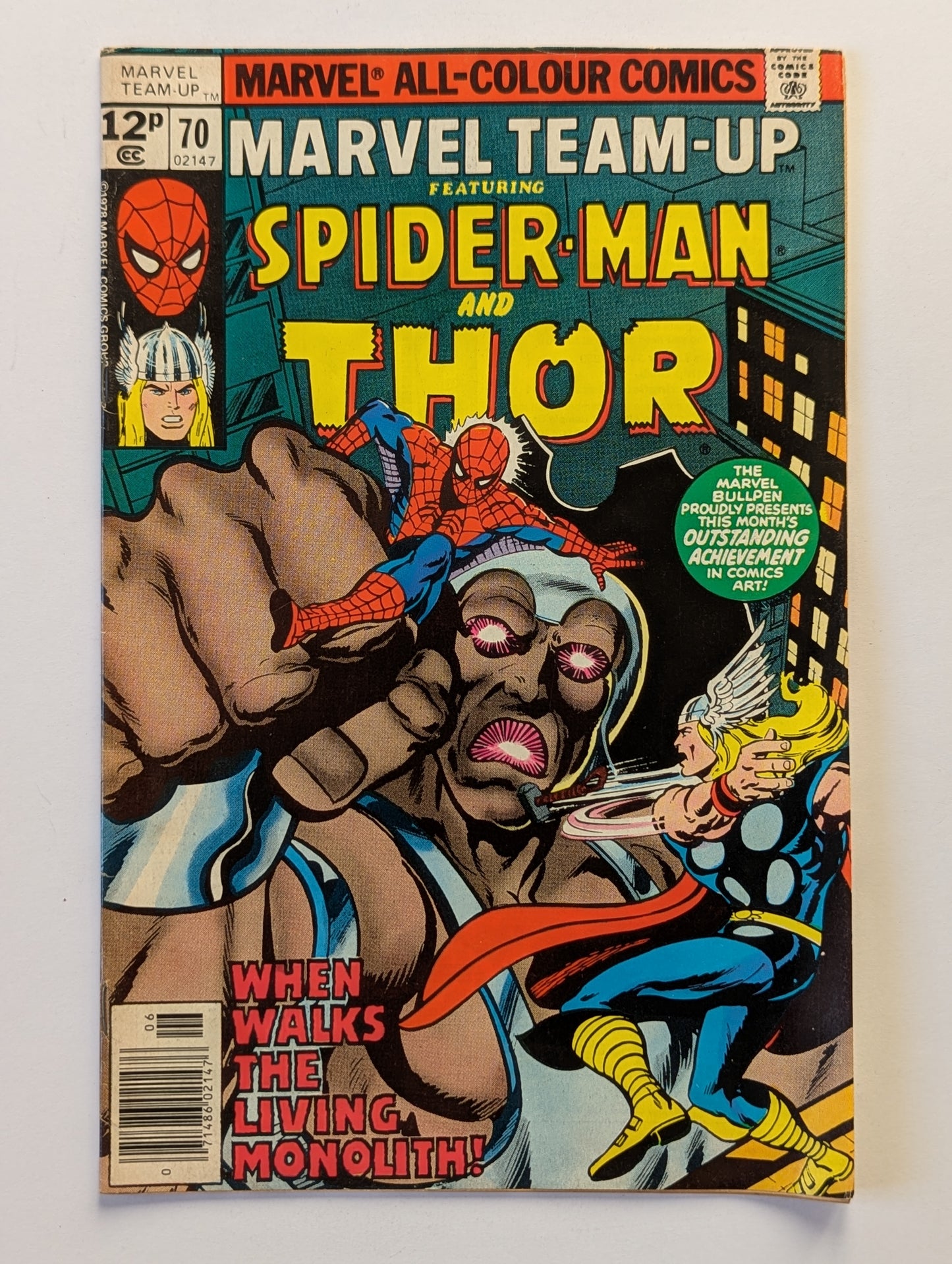 Marvel Team-Up #70 Marvel Comic Book