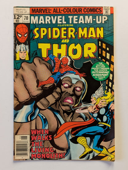 Marvel Team-Up #70 Marvel Comic Book
