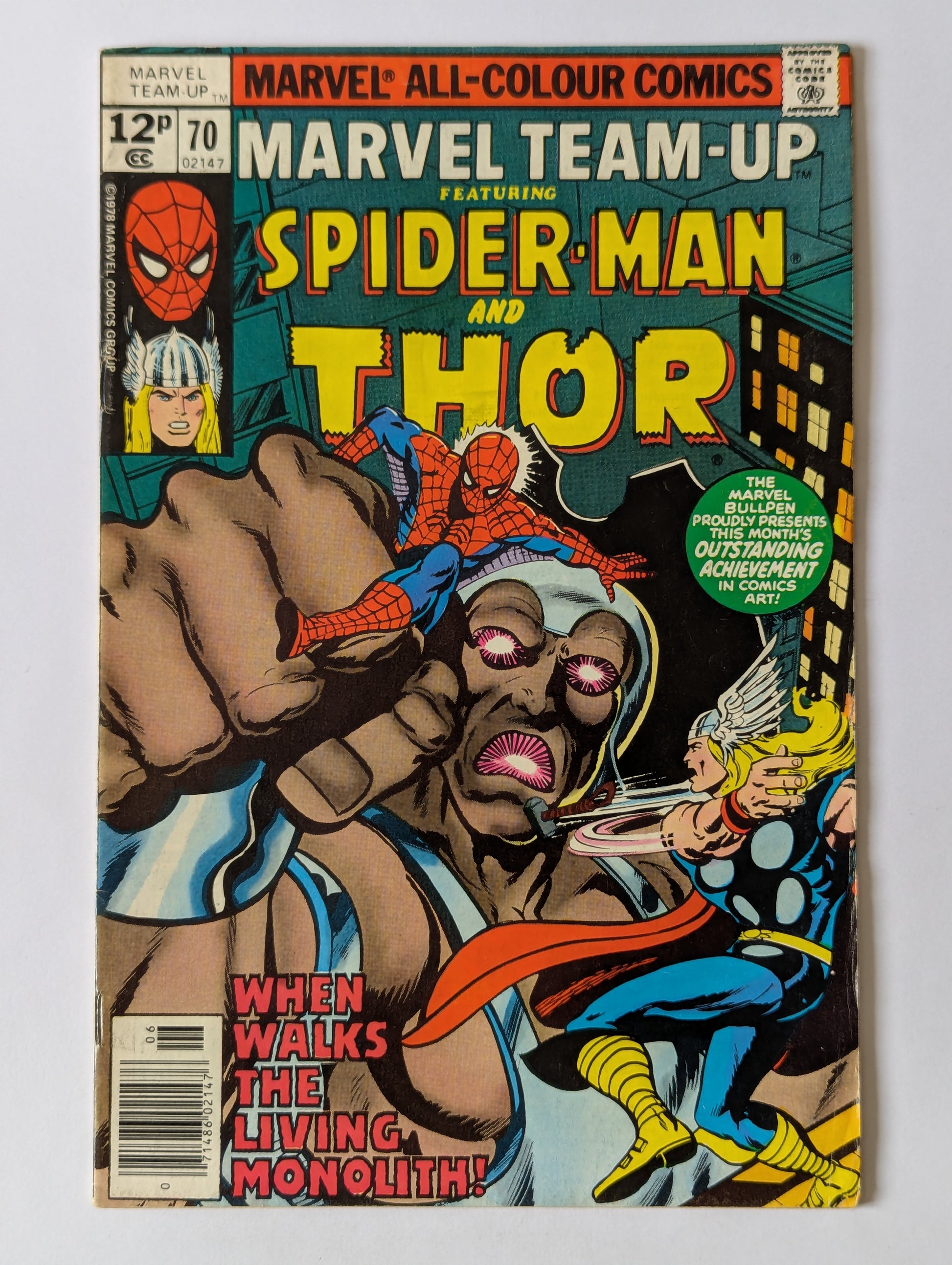 Marvel Team-Up #70 Marvel Comic Book