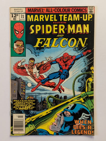Marvel Team-Up #71 Marvel Comic Book