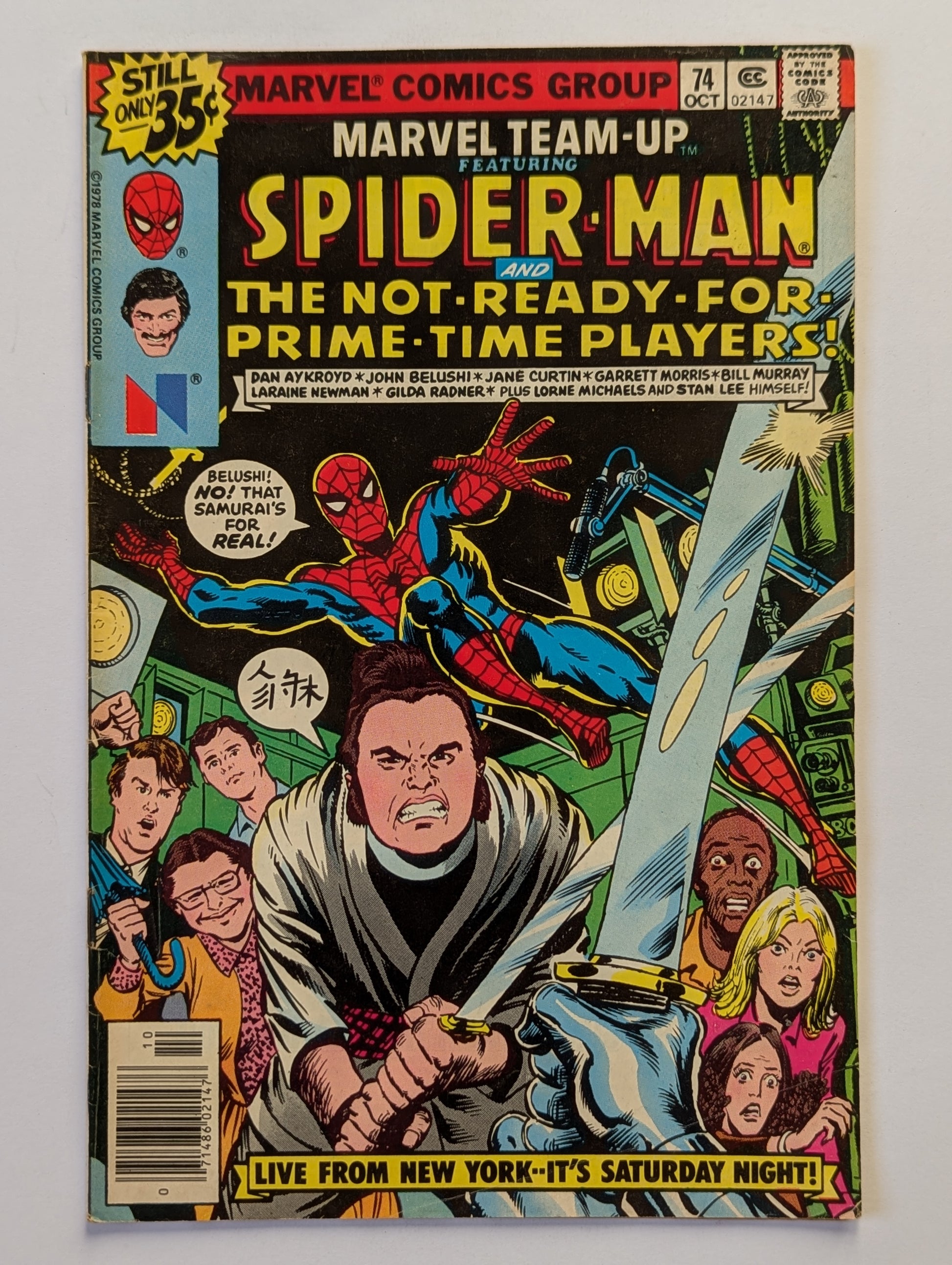 Marvel Team-Up #74 Marvel Comic Book
