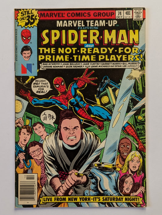 Marvel Team-Up #74 Marvel Comic Book