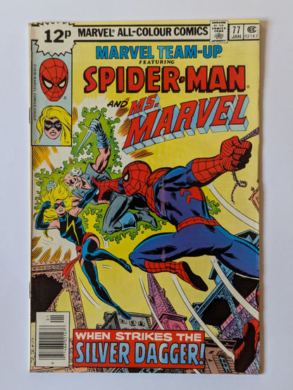 Marvel Team-Up #77 Marvel Comic Book