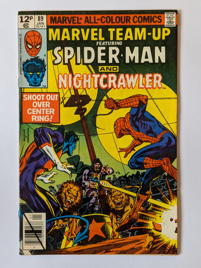 Marvel Team-Up #89 Marvel Comic Book