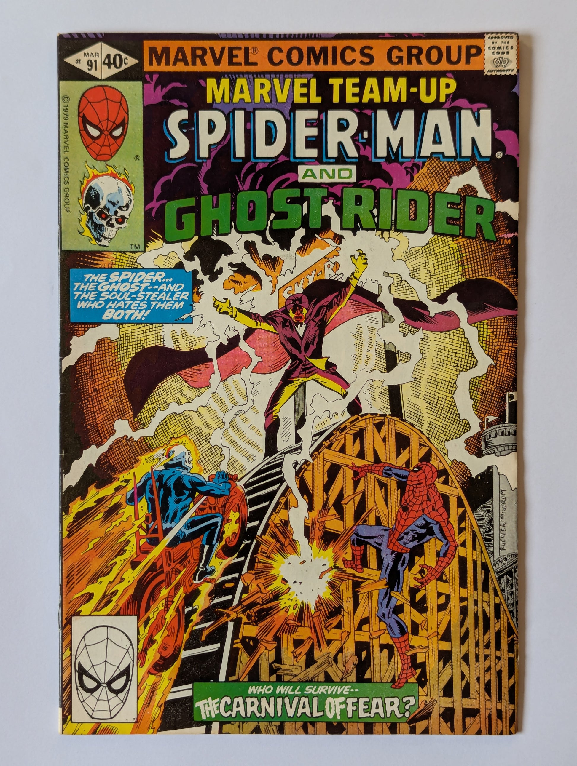 Marvel Team-Up #91 Marvel Comic Book