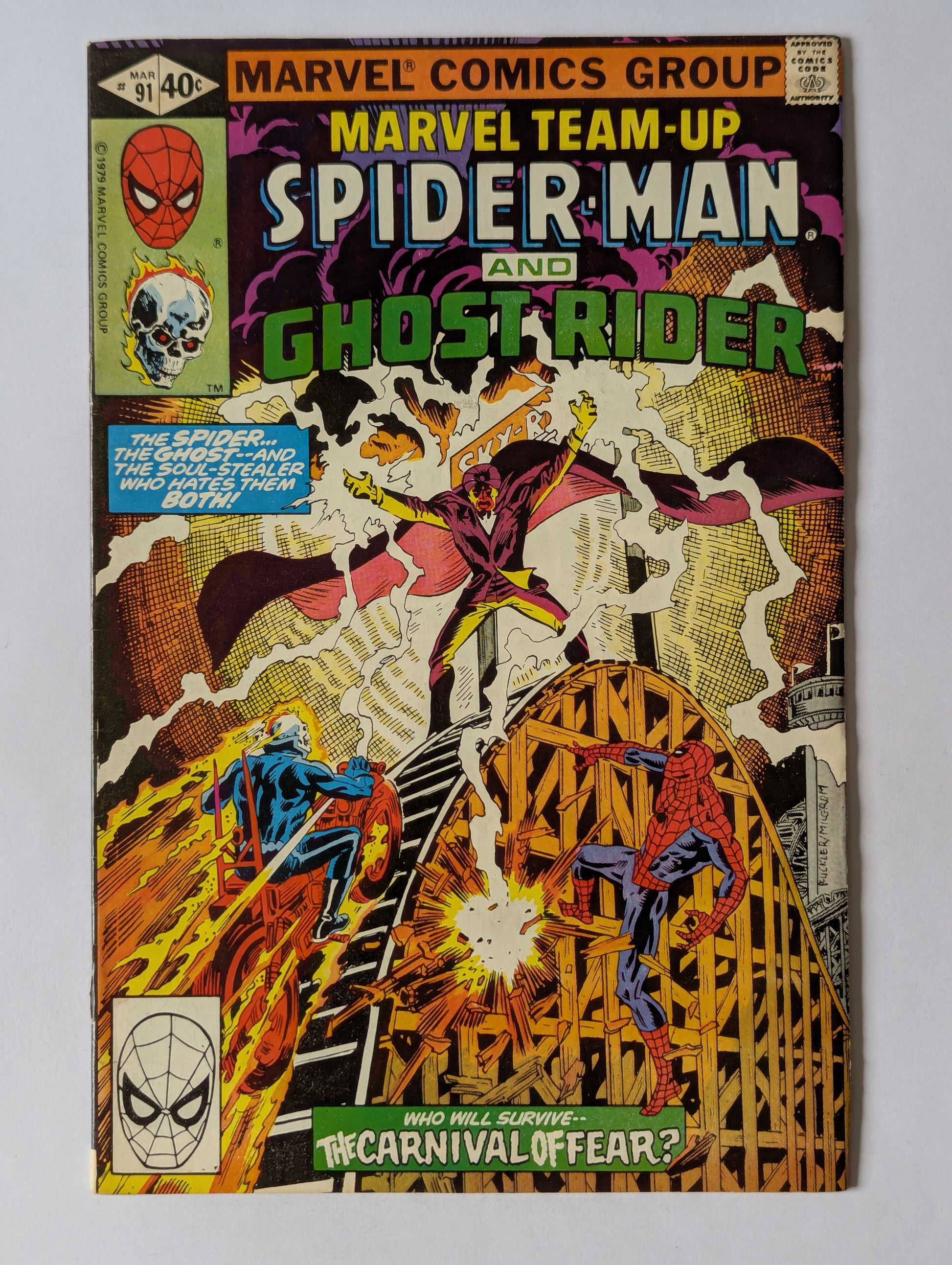 Marvel Team-Up #91 Marvel Comic Book