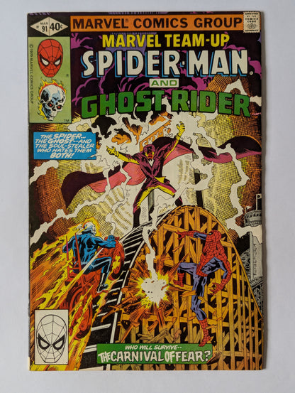 Marvel Team-Up #91 Marvel Comic Book