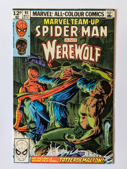 Marvel Team-Up #93 Marvel Comic Book