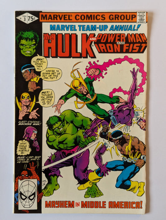 Marvel Team-Up Annual #3 Marvel Comic Book