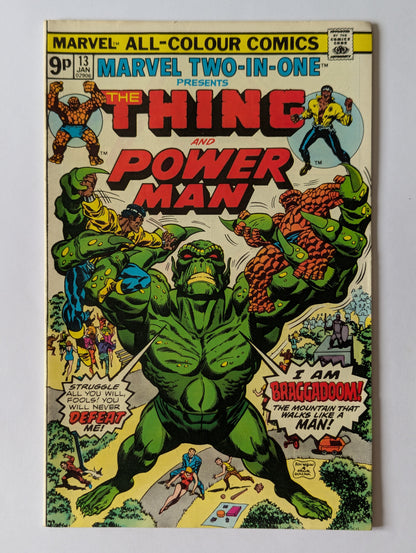 Marvel Two In One #13 Marvel Comic Book