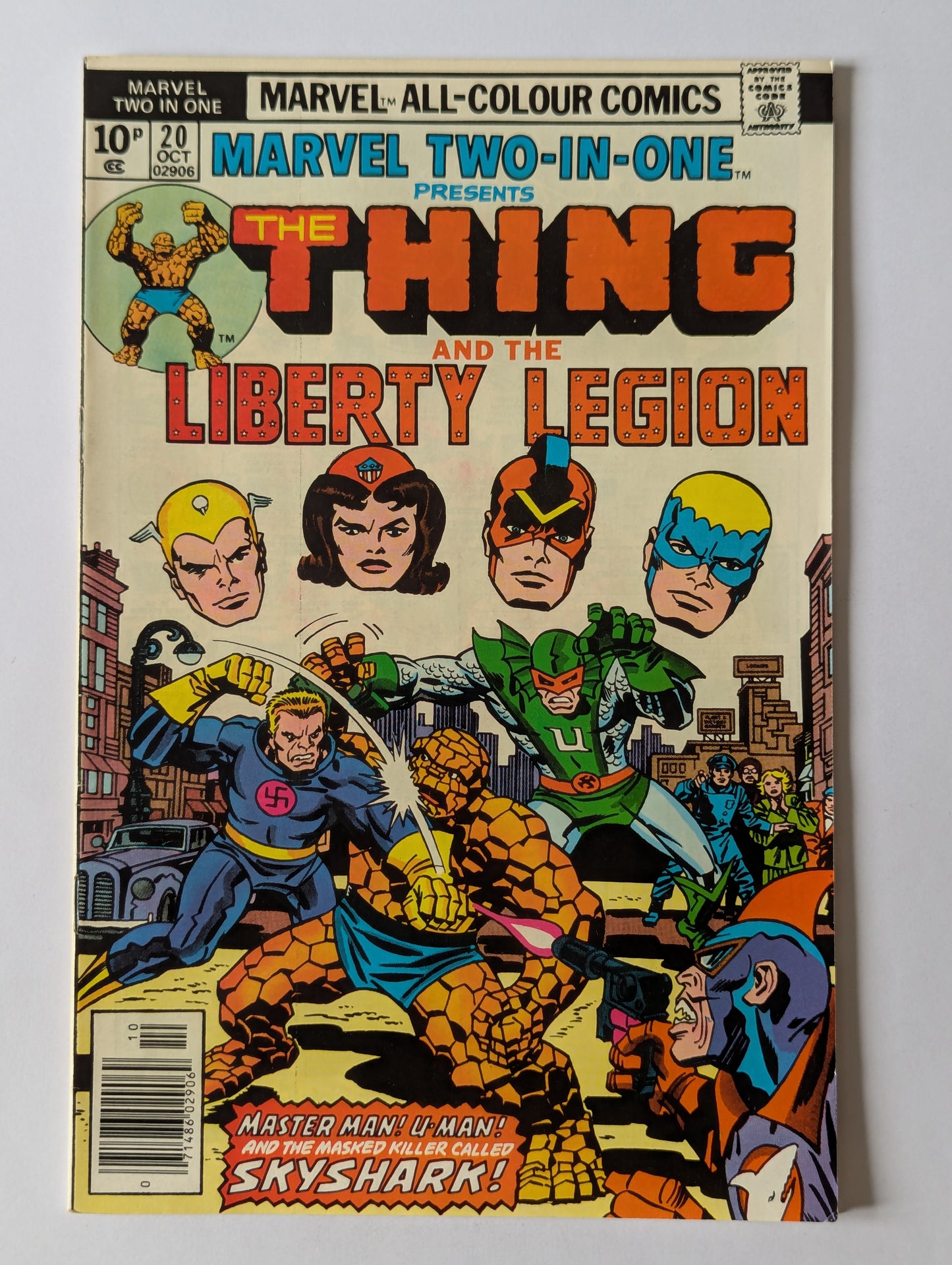 Marvel Two In One #20 Marvel Comic Book