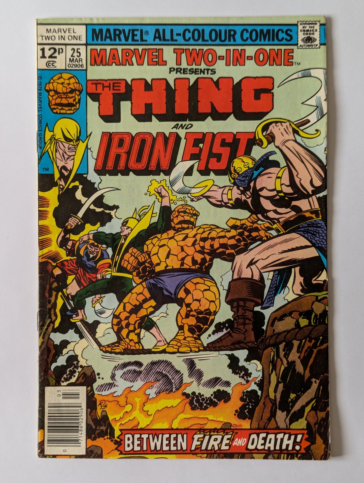 Marvel Two In One #25 Marvel Comic Book
