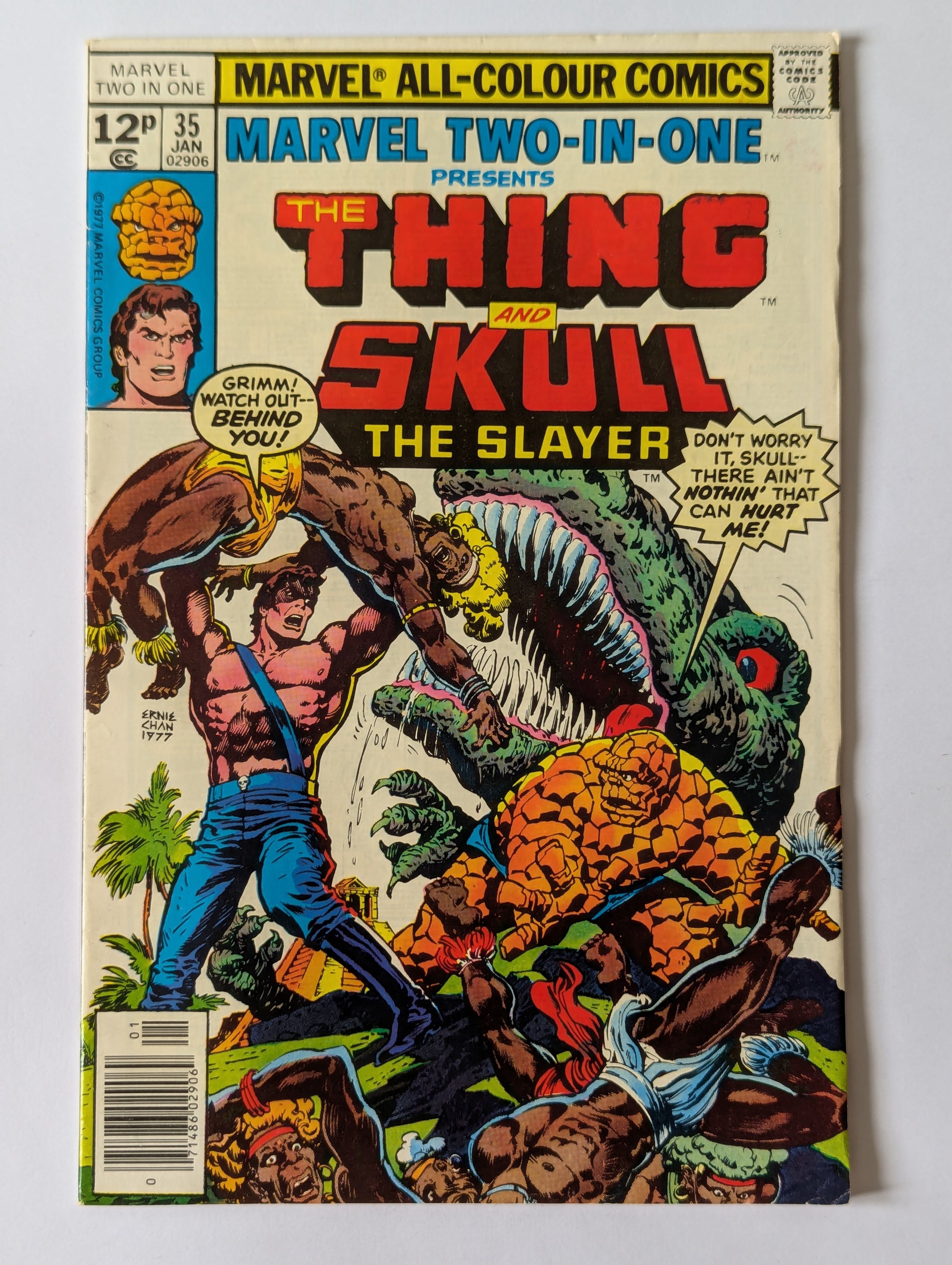 Marvel Two In One #35 Marvel Comic Book