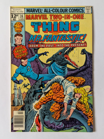 Marvel Two In One #36 Marvel Comic Book