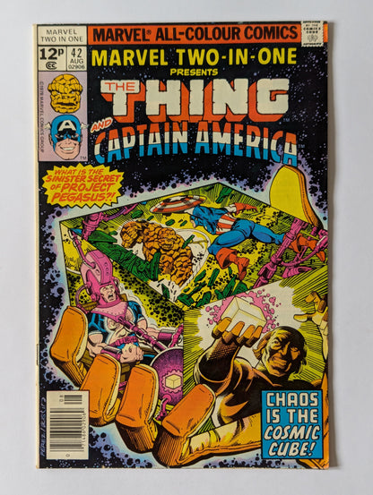 Marvel Two In One #42 Marvel Comic Book