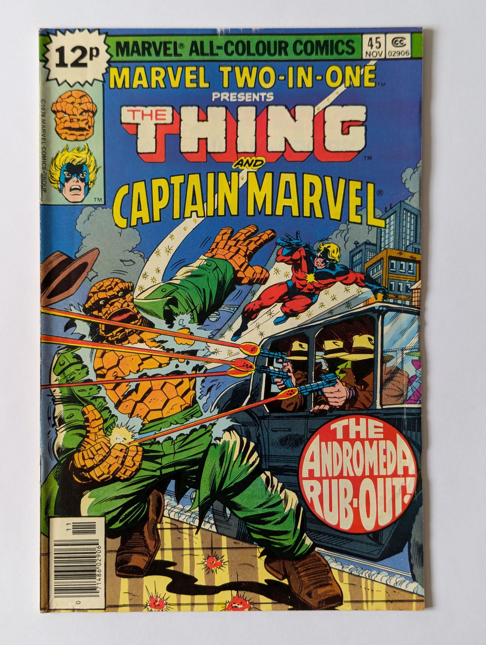 Marvel Two In One #45 Marvel Comic Book