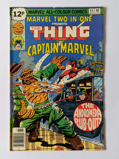 Marvel Two In One #45 Marvel Comic Book