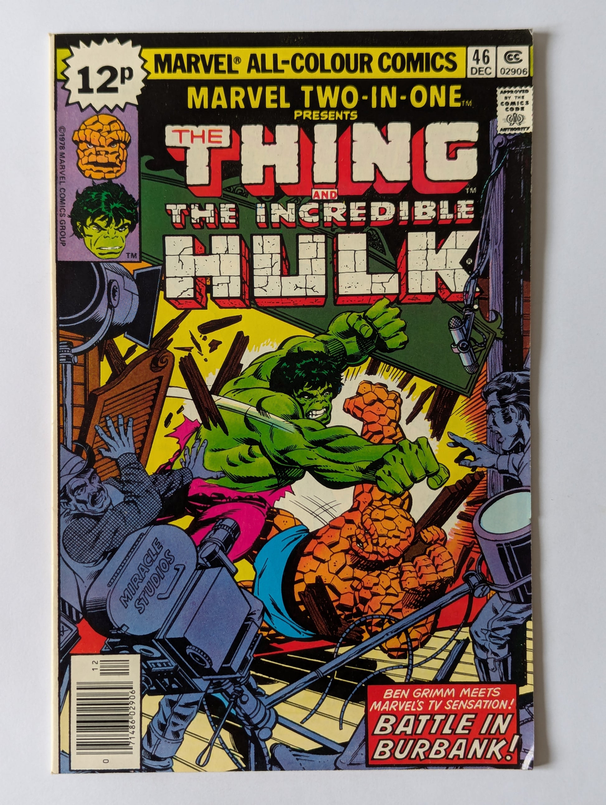 Marvel Two In One #46 Marvel Comic Book