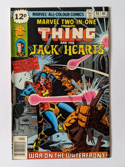 Marvel Two In One #48 Marvel Comic Book