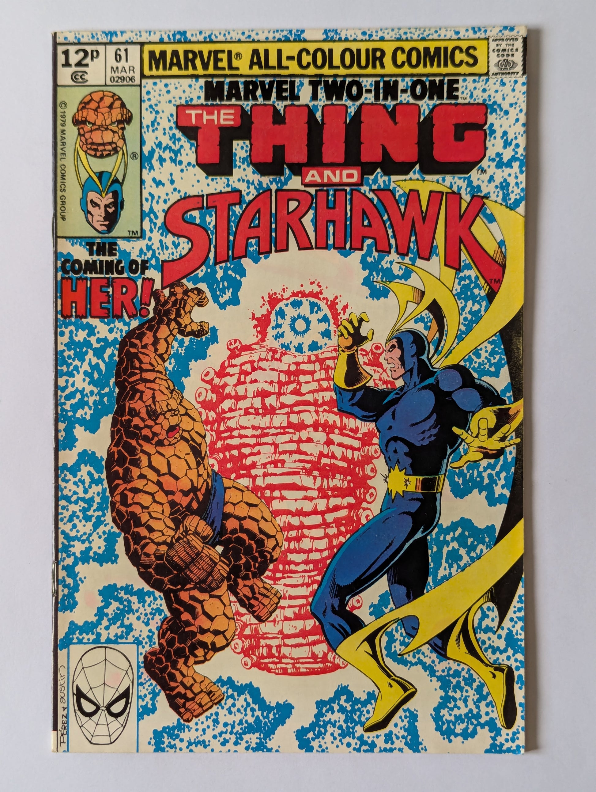 Marvel Two In One #61 Marvel Comic Book