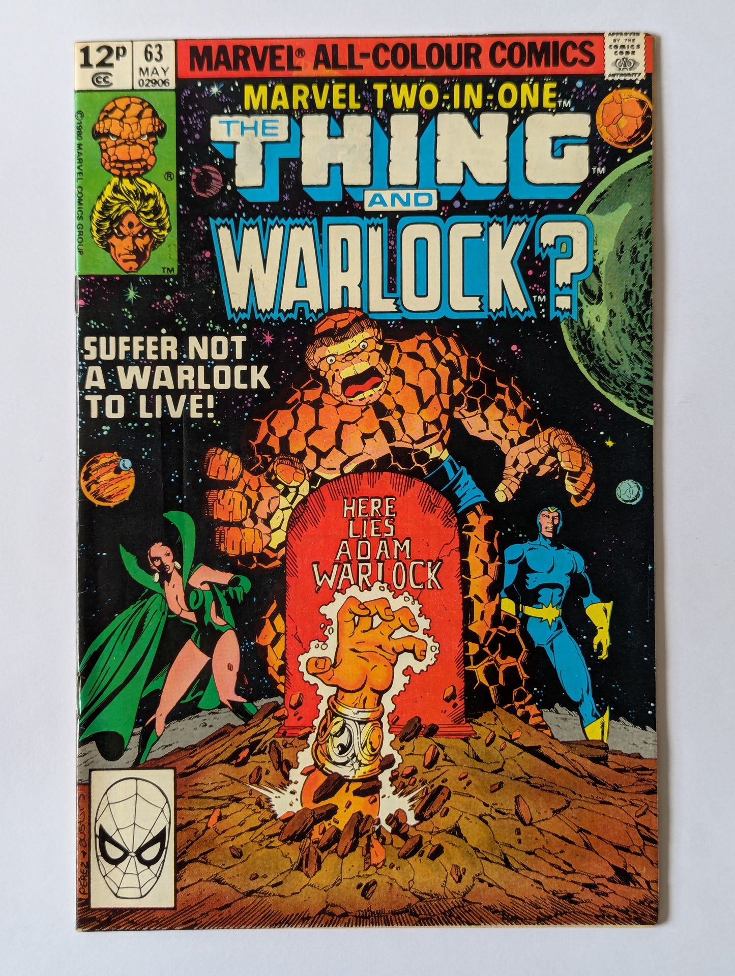 Marvel Two In One #63 Marvel Comic Book