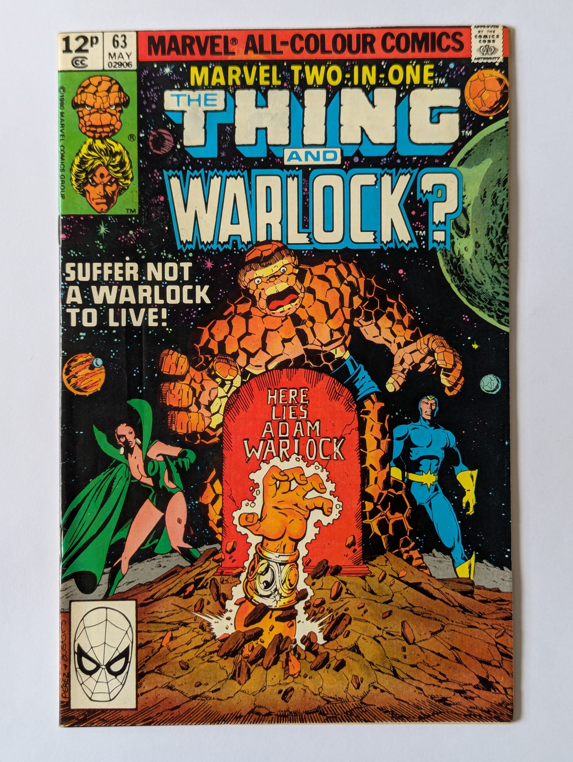 Marvel Two In One #63 Marvel Comic Book
