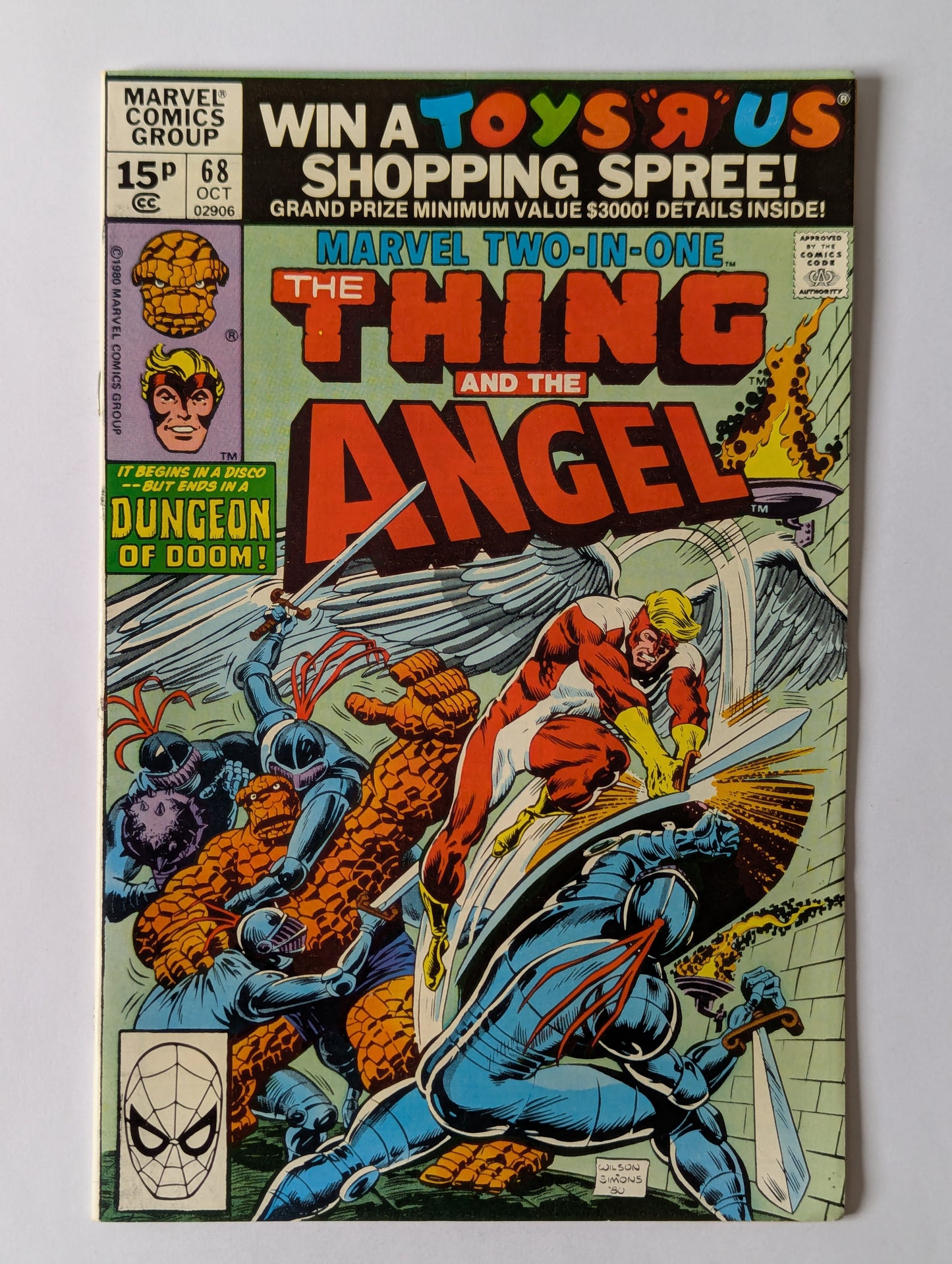 Marvel Two In One #68 Marvel Comic Book