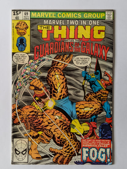 Marvel Two In One #69 Marvel Comic Book
