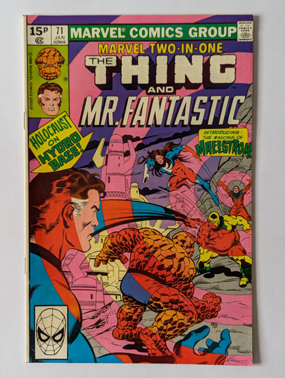 Marvel Two In One #71 Marvel Comic Book