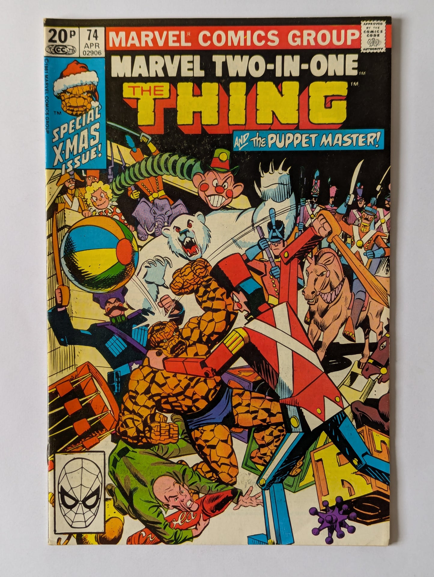 Marvel Two In One #74 Marvel Comic Book
