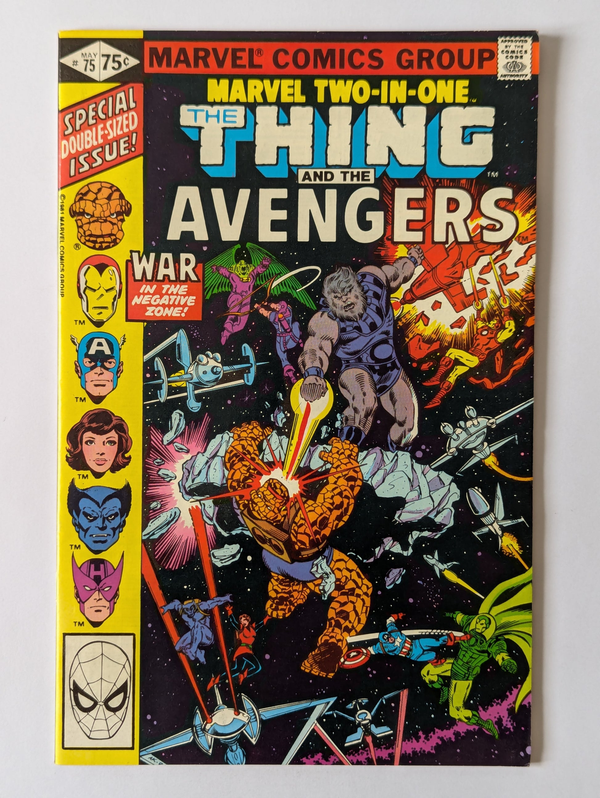Marvel Two In One #75 Marvel Comic Book