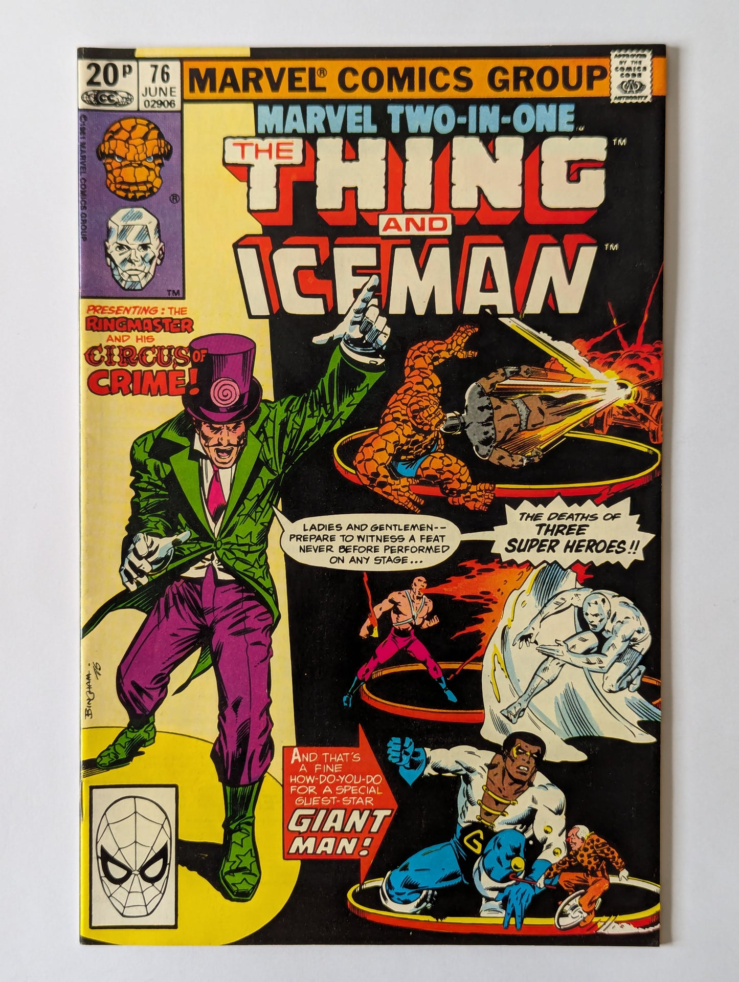 Marvel Two In One #76 Marvel Comic Book