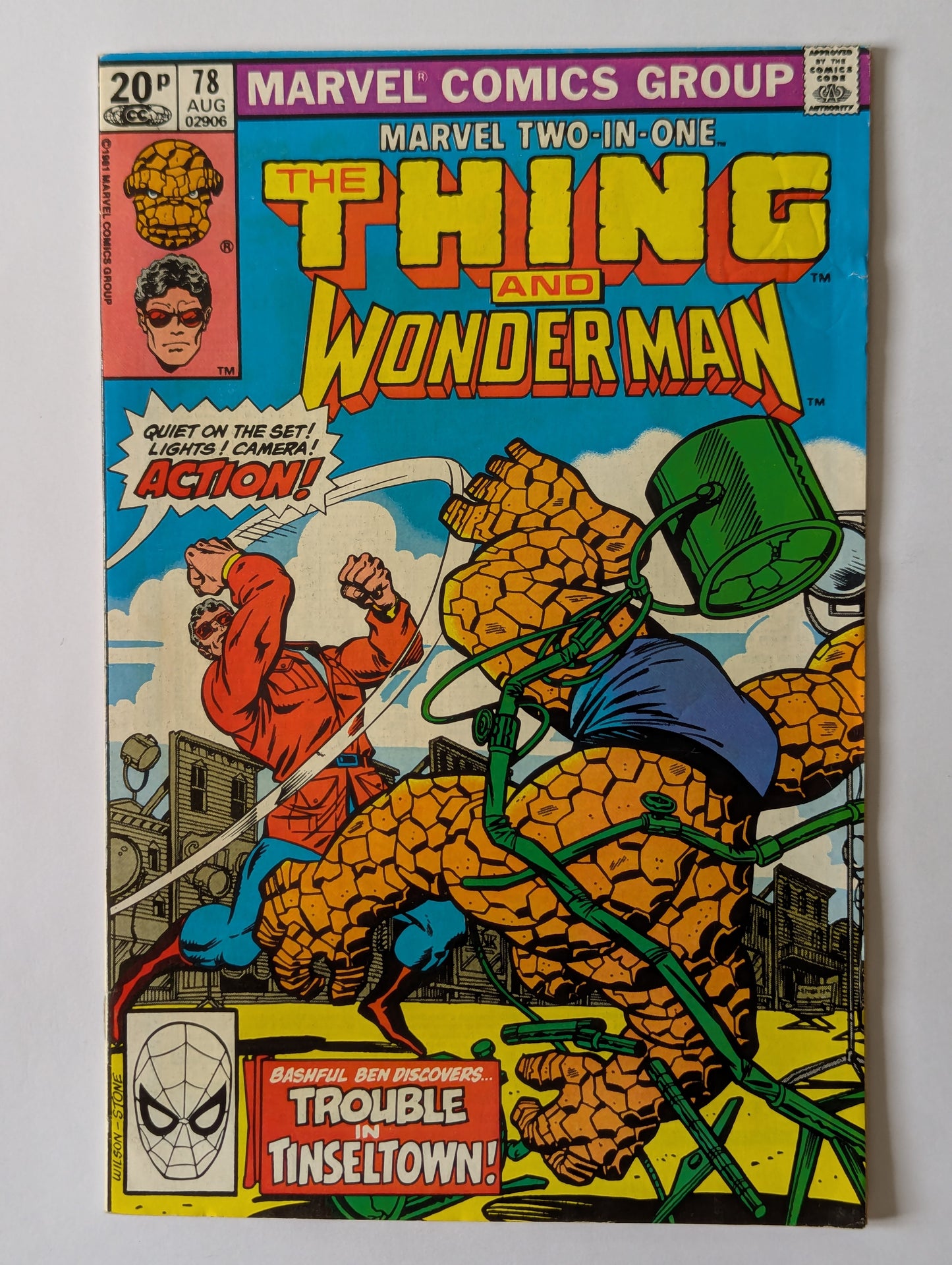 Marvel Two In One #78 Marvel Comic Book