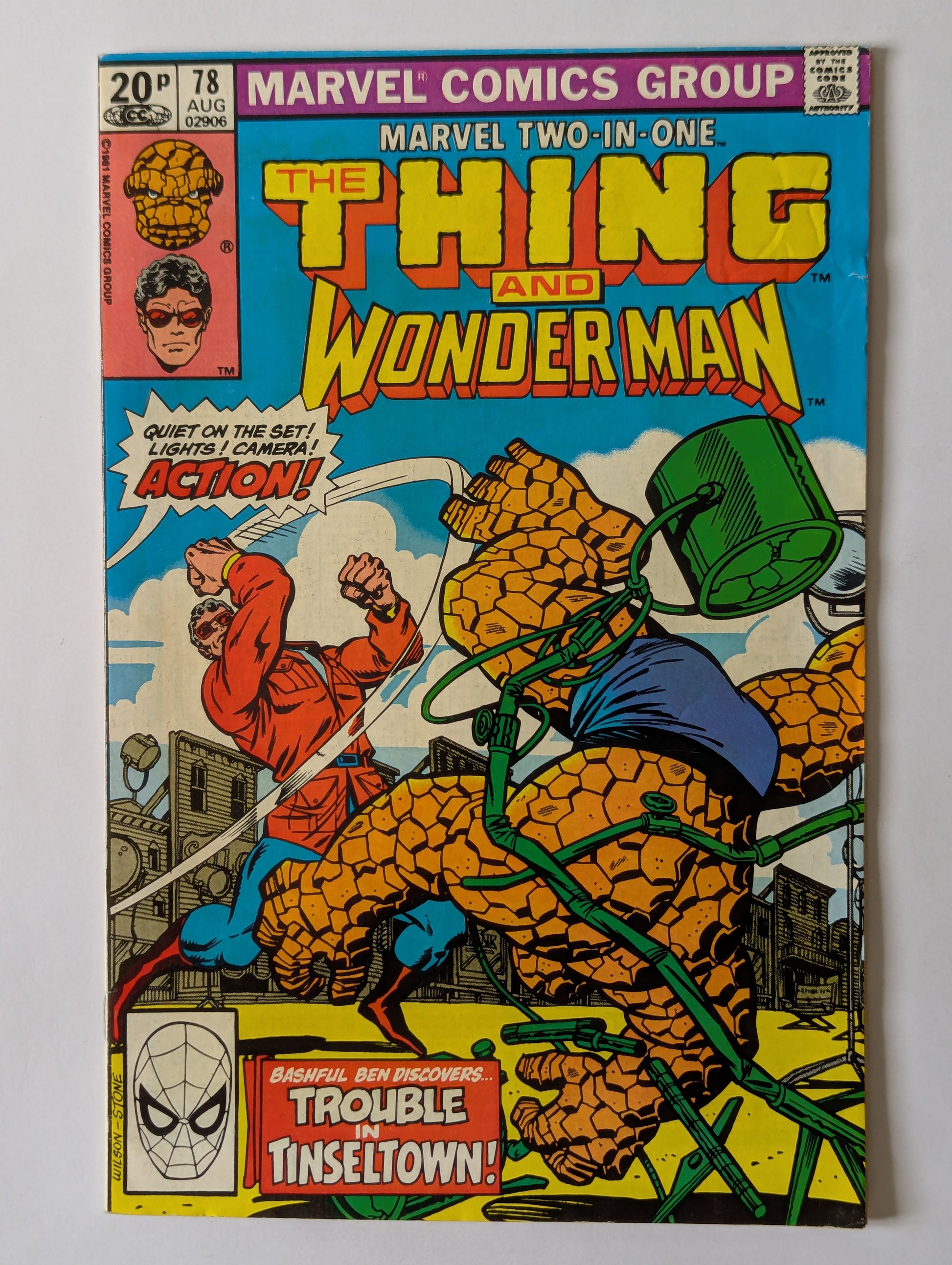 Marvel Two In One #78 Marvel Comic Book